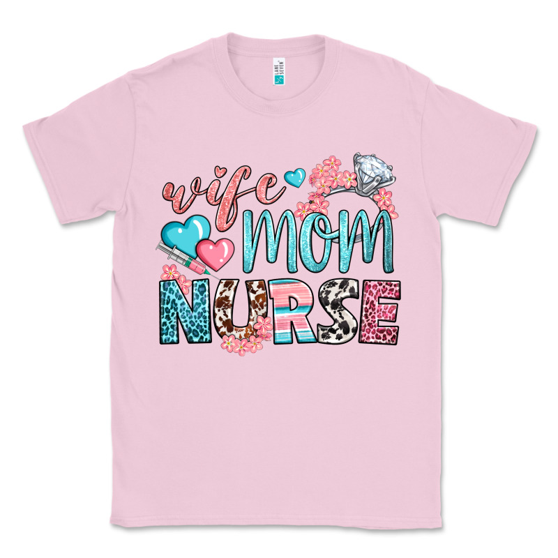 Wife Mom Nurse Classic Tee by BundleAndBundleShop | Teevron