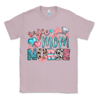 Lilac Wife Mom Nurse Classic Tee - BundleAndBundleShop