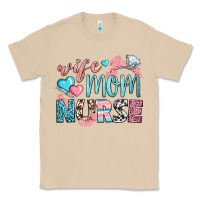Mushroom Wife Mom Nurse Classic Tee - BundleAndBundleShop