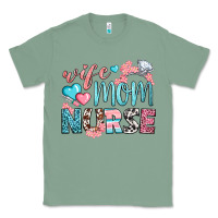 Sage Wife Mom Nurse Classic Tee - BundleAndBundleShop