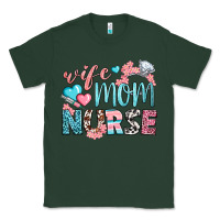Sports Green Wife Mom Nurse Classic Tee - BundleAndBundleShop