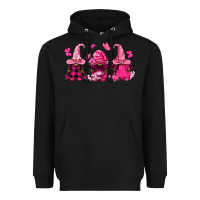 Black breast cancer afro gnomies Heavyweight Hoodie - FaDigitalArtStudio