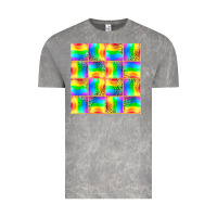 Cloud Rock Pride lgbtq flag and leopard with glitter seamless Vintage Tee - BundleAndBundleShop