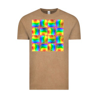 Vintage Coffee Pride lgbtq flag and leopard with glitter seamless Vintage Tee - BundleAndBundleShop