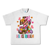 Lunar Rock He Is Risen Easter Urban Heavy Tee - BundleAndBundleShop