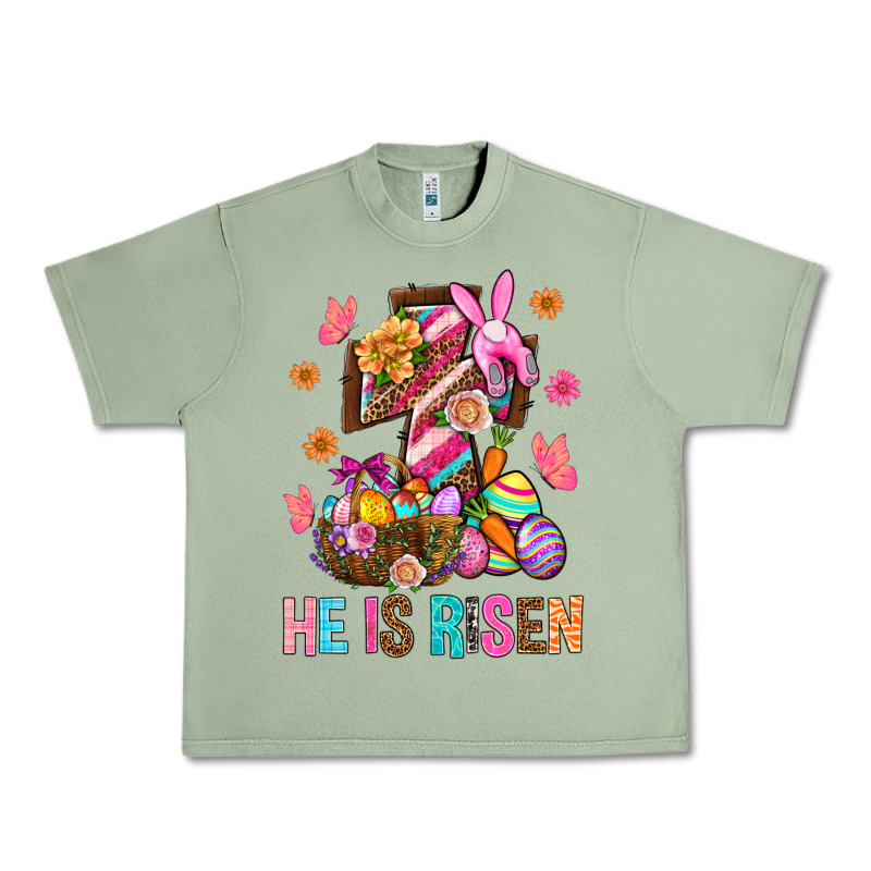 He Is Risen Easter Urban Heavy Tee by BundleAndBundleShop | Teevron