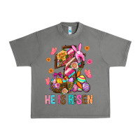 Tornado He Is Risen Easter Urban Heavy Tee - BundleAndBundleShop