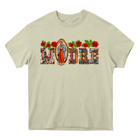 Mossy madre lady of guadelupe Heavy Core Tee - BarkalooDesign
