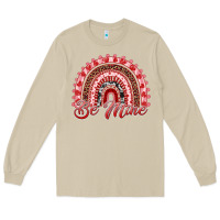 Mushroom be mine valentines day rainbow Long Sleeve Tee - RanaPortraitStore