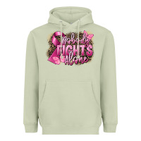 Matcha Nobody fights alone Cancer Heavyweight Hoodie - FaDigitalArtStudio