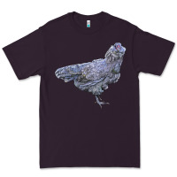 Plum Ameraucana Chicken Premium Tee - LillyAllenDesigns