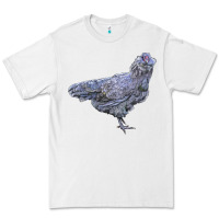 White Ameraucana Chicken Premium Tee - LillyAllenDesigns