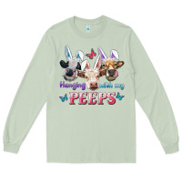 Matcha Hanging With My Peeps Cows Long Sleeve Tee - RanaPortraitStore