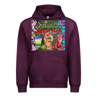 Mauve Wine summer time Urban Hoodie - CowhideDigitalArt