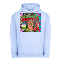 Pigment Grape Ice summer time Urban Hoodie - CowhideDigitalArt