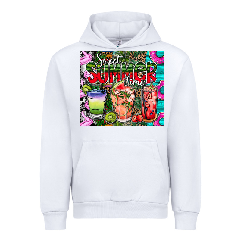 Summer Time Urban Hoodie by CowhideDigitalArt | Teevron