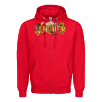 Fall Teacher Zipper Hoodie | Teevron
