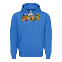 True Royal fall teacher Zipper Hoodie - CowGirlArtShop