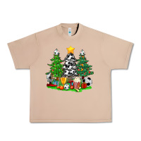 Burro Christmas With Soccer Trees Urban Heavy Tee - BundleAndBundleShop