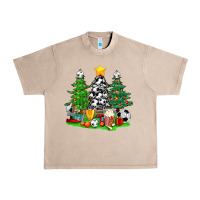 French Oak Christmas With Soccer Trees Urban Heavy Tee - BundleAndBundleShop