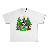 Lunar Rock Christmas With Soccer Trees Urban Heavy Tee - BundleAndBundleShop