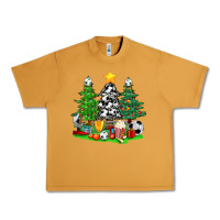 Peanut Butter Christmas With Soccer Trees Urban Heavy Tee - BundleAndBundleShop