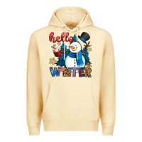 Pina Colada hello winter Premium Hoodie - OliviaCreatesArt
