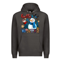Smoke hello winter Premium Hoodie - OliviaCreatesArt