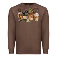 Chestnut Fishing Coffee Cups Premium Sweatshirt - FaDigitalArtStudio