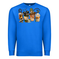 True Royal Fishing Coffee Cups Premium Sweatshirt - FaDigitalArtStudio
