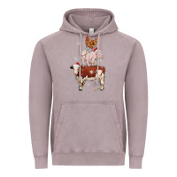 Vintage Zinc Merry Christmas Farm Animals Vintage Hoodie - MaliasSmallBusiness