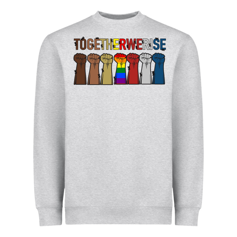 Togetherwerise Heavyweight Sweatshirt by Bettercallsaul | Teevron