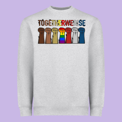 Togetherwerise Heavyweight Sweatshirt Designed By Bettercallsaul