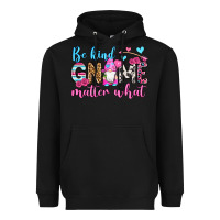 Black be kind gnome matter what Heavyweight Hoodie - OliviaCreatesArt