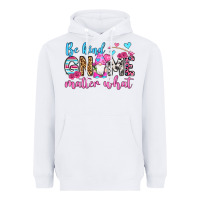 White be kind gnome matter what Heavyweight Hoodie - OliviaCreatesArt
