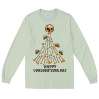 Matcha Happy Consumption Day Long Sleeve Tee - RanaPortraitStore
