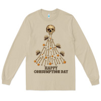 Mushroom Happy Consumption Day Long Sleeve Tee - RanaPortraitStore