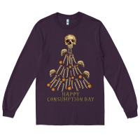 Plum Happy Consumption Day Long Sleeve Tee - RanaPortraitStore