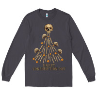 Smoke Happy Consumption Day Long Sleeve Tee - RanaPortraitStore