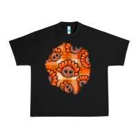 Black Thanksgiving Turkey With Tartan Patch Urban Heavy Tee - BundleAndBundleShop
