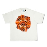 Pistachio Thanksgiving Turkey With Tartan Patch Urban Heavy Tee - BundleAndBundleShop