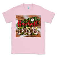 Bubblegum Pink Baseball Dad Tumbler Classic Tee - BundleAndBundleShop