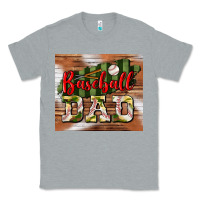 Heather Grey Baseball Dad Tumbler Classic Tee - BundleAndBundleShop