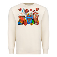 Sandshell Basketball Coffee Cups Premium Sweatshirt - FaDigitalArtStudio