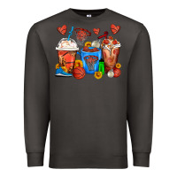 Smoke Basketball Coffee Cups Premium Sweatshirt - FaDigitalArtStudio