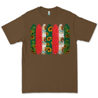 Cacao mexican flag brushstroke Premium Tee - Jasminsmagicworld