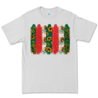 Dove Grey mexican flag brushstroke Premium Tee - Jasminsmagicworld