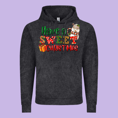 Have A Sweet Christmas Vintage Hoodie Designed By Nancycooperartshop