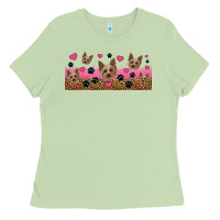 Matcha yorkie dogs Ladies Tee - Jasminsmagicworld