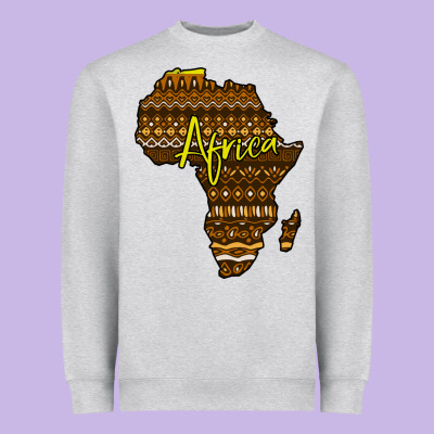 Africa Heavyweight Sweatshirt Designed By Bettercallsaul